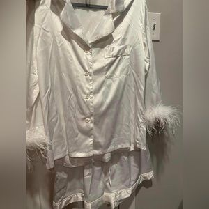 Bridal feather Pajamas